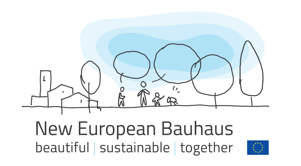 Logotyp Nowego Europejskiego Bauhausu